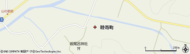 京都府綾部市睦寄町鳥垣下周辺の地図