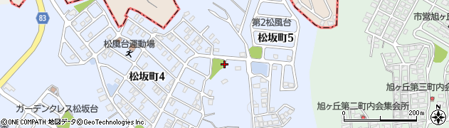 松坂公園周辺の地図