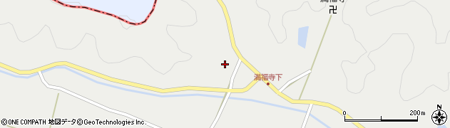 京都府綾部市西坂町枯木坪周辺の地図