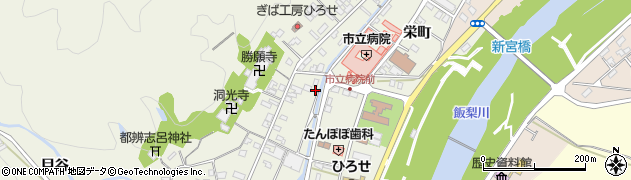 島根県安来市広瀬町広瀬新市町1566周辺の地図