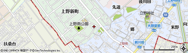 愛知県犬山市上野新町298周辺の地図