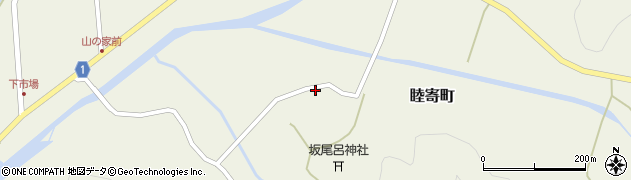 京都府綾部市睦寄町向隅周辺の地図