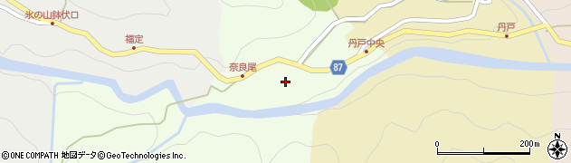 兵庫県養父市奈良尾210周辺の地図