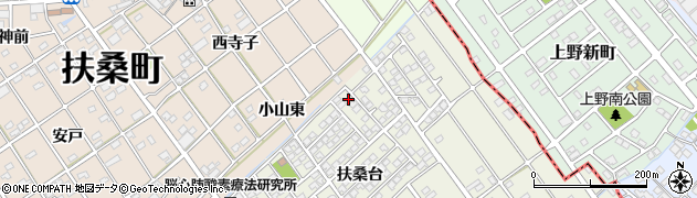 愛知県丹羽郡扶桑町高雄扶桑台121周辺の地図