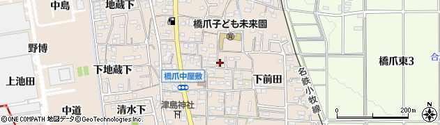 愛知県犬山市橋爪大浦屋敷44周辺の地図