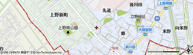 愛知県犬山市上野新町519周辺の地図