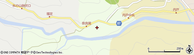 兵庫県養父市奈良尾195周辺の地図