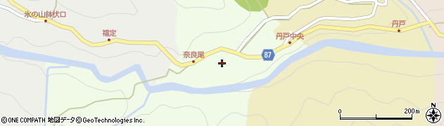 兵庫県養父市奈良尾204周辺の地図
