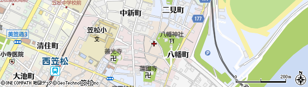 間宮クリーニング店周辺の地図