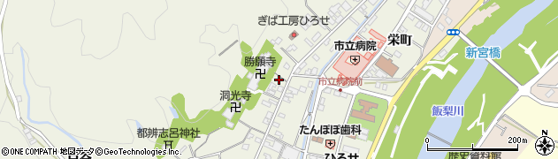 島根県安来市広瀬町広瀬新市町1449周辺の地図