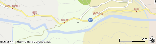 兵庫県養父市奈良尾208周辺の地図