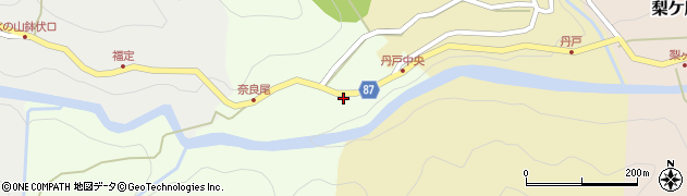 兵庫県養父市奈良尾227周辺の地図
