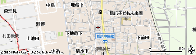 愛知県犬山市橋爪大浦屋敷8周辺の地図