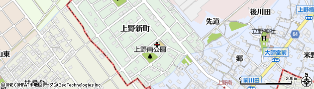 愛知県犬山市上野新町289周辺の地図