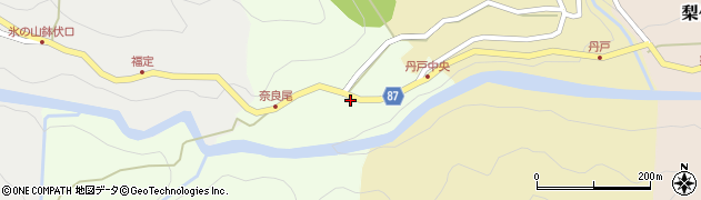 兵庫県養父市奈良尾233周辺の地図