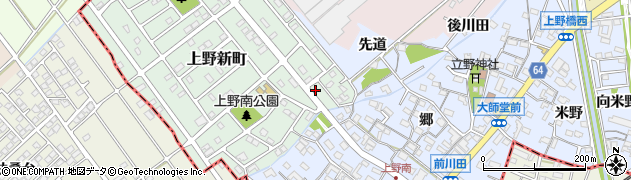 愛知県犬山市上野新町509周辺の地図
