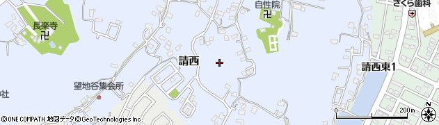 千葉県木更津市請西周辺の地図