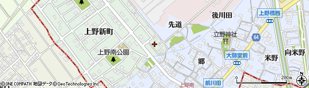 愛知県犬山市上野新町510周辺の地図
