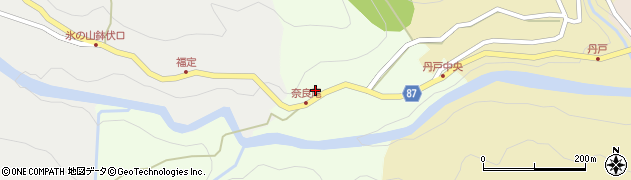 兵庫県養父市奈良尾147周辺の地図