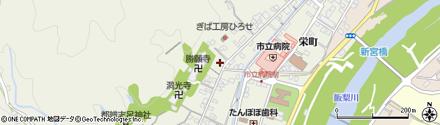 島根県安来市広瀬町広瀬新市町1580周辺の地図