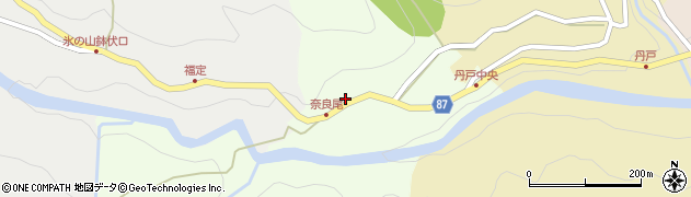 兵庫県養父市奈良尾145周辺の地図