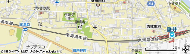 岐阜県不破郡垂井町1346周辺の地図