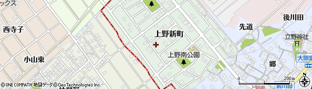 愛知県犬山市上野新町255周辺の地図