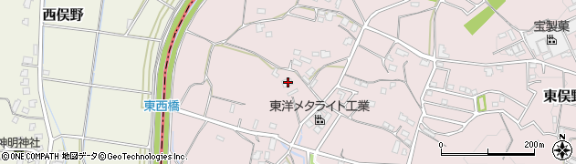 神奈川県横浜市戸塚区東俣野町1252周辺の地図