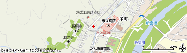 島根県安来市広瀬町広瀬旭町1757周辺の地図