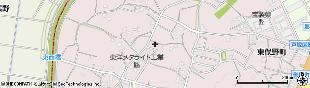 神奈川県横浜市戸塚区東俣野町1179周辺の地図
