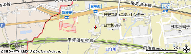 岐阜県不破郡垂井町111周辺の地図