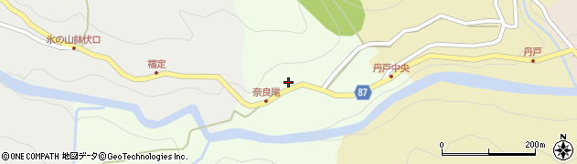 兵庫県養父市奈良尾144周辺の地図