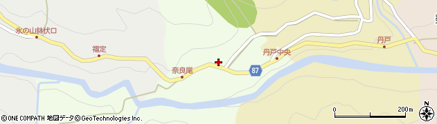 兵庫県養父市奈良尾135周辺の地図