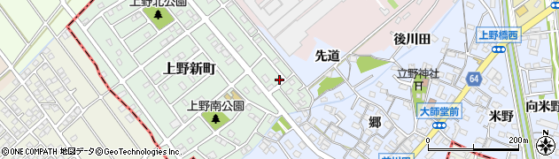 愛知県犬山市上野新町504周辺の地図