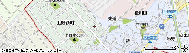 愛知県犬山市上野新町503周辺の地図