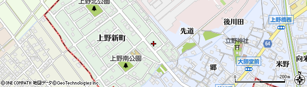 愛知県犬山市上野新町502周辺の地図