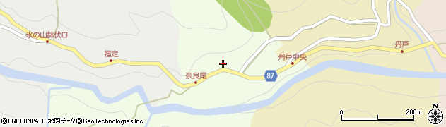 兵庫県養父市奈良尾141周辺の地図