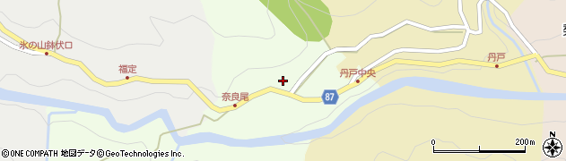 兵庫県養父市奈良尾136周辺の地図