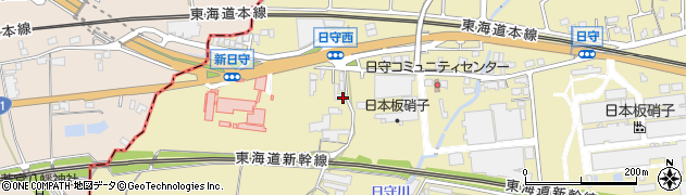 岐阜県不破郡垂井町112-4周辺の地図