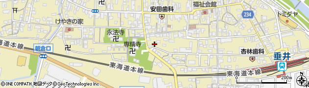 岐阜県不破郡垂井町1529周辺の地図