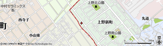 愛知県犬山市上野新町31-2周辺の地図