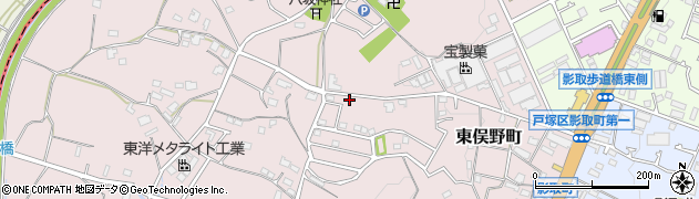神奈川県横浜市戸塚区東俣野町1210周辺の地図