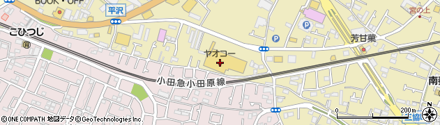 ヤオコー秦野店周辺の地図