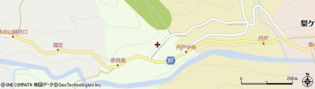 兵庫県養父市奈良尾130周辺の地図