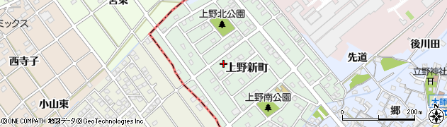 愛知県犬山市上野新町237周辺の地図