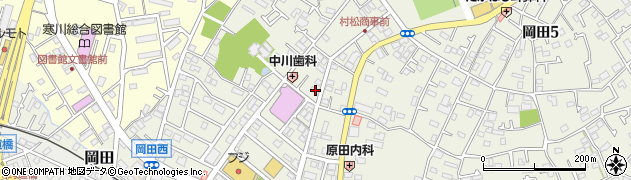 有限会社長谷川楽器店　寒川音楽センター周辺の地図