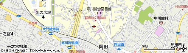 神奈川県高座郡寒川町宮山128周辺の地図