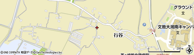 神奈川県茅ヶ崎市行谷686周辺の地図