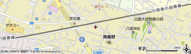 神奈川県秦野市平沢791周辺の地図
