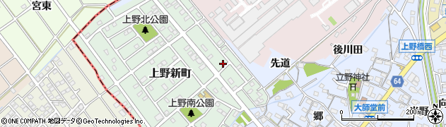 愛知県犬山市上野新町496周辺の地図